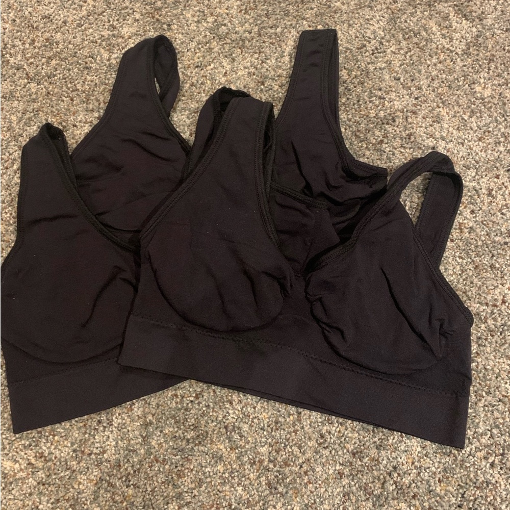 Bralettes! Set of 3 - size large